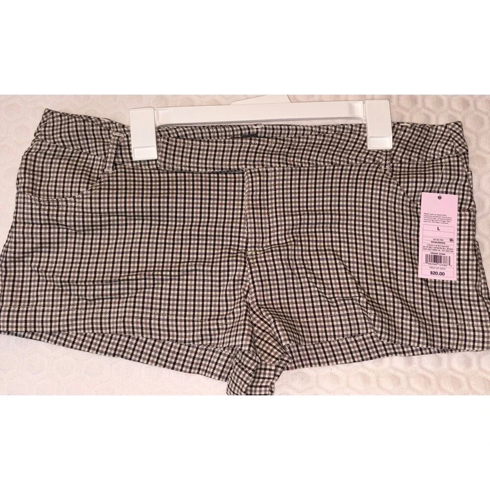 Women’s‎ Wild Fable Short Shorts brown / cream NWT